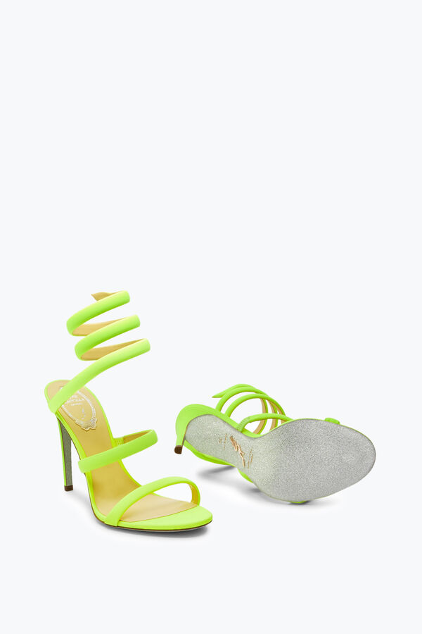 Cleo Fluo Yellow Sandal 105