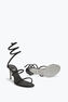 CLEO BLACK SANDAL 80