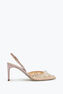 Elegante Rosa Slingpumps Cinderella 75