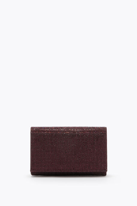 BABY FONDANT CLUTCH WITH ALL-OVER CRYSTALS