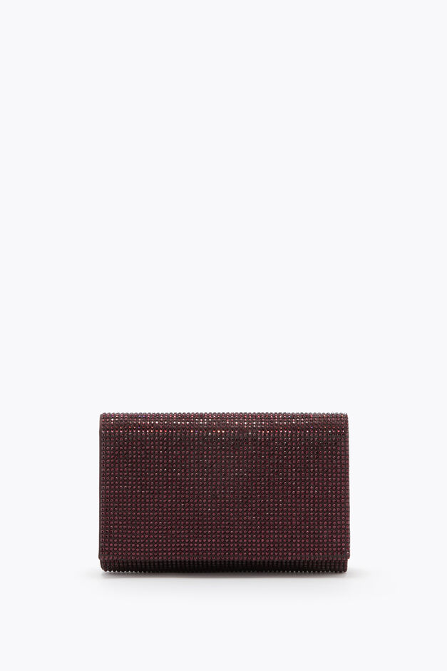 BABY FONDANT CLUTCH WITH ALL-OVER CRYSTALS