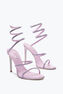 Cleo 淡紫色水晶凉鞋 105