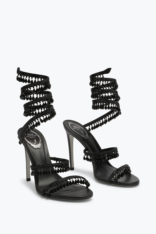 Chandelier Black Sandal 105