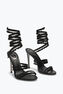 Schwarze Sandalette Mit Stilettoabsatz Chandelier