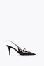 LILY SCHWARZ UND SILBER SLINGBACK 80