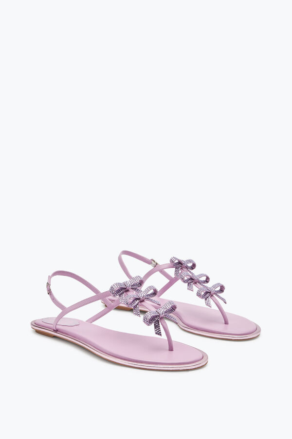 Caterina Mauve Thong Sandal 10