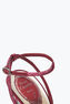 Ellabrita Crystal Burgundy Sandal 105