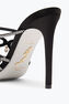 ESMERALDA BLACK SLIDER SANDAL 105