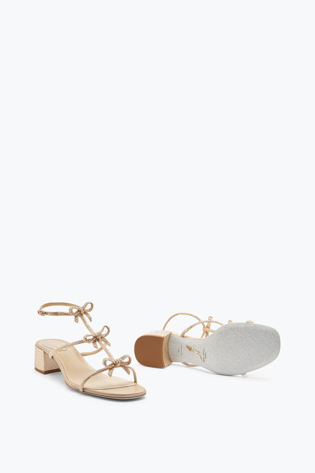 Caterina Crystal Beige Sandal 35 Caterina Crystal Beige Sandal 35
