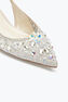 Slingback Flat Grigie Cinderella