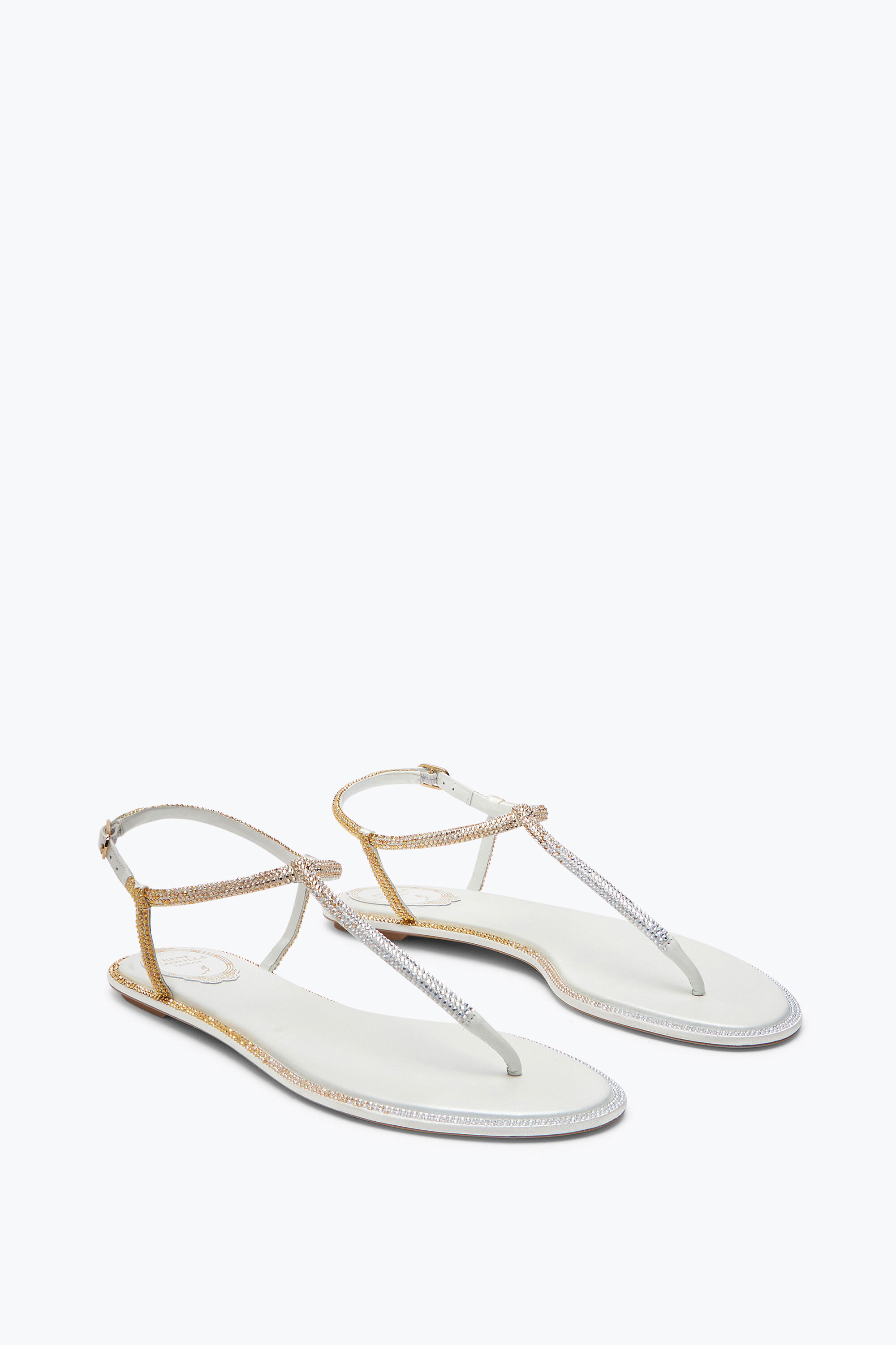 Rene caovilla sales thong sandals