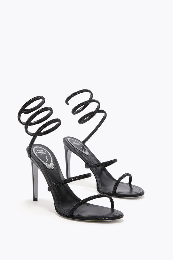 CLEO BLACK SANDAL 105