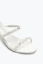 Cinderella White Sandal With Serpent 60