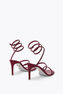 CLEO BURGUNDY SANDAL 80