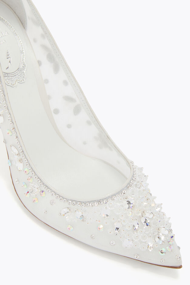 Cinderella White Pump 105