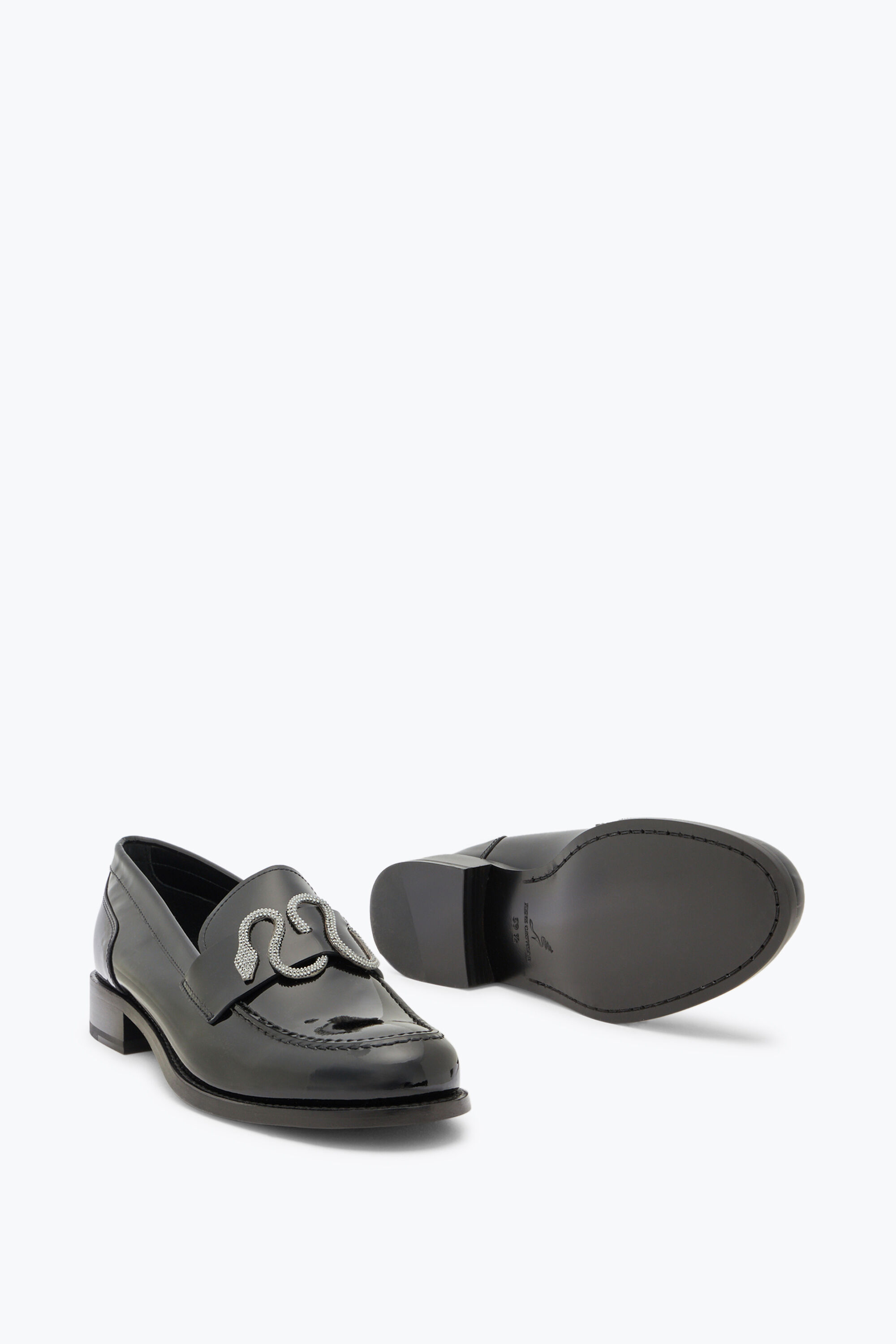 Jeweled Morgana Crystals Black Loafer 20 | Rene Caovilla®