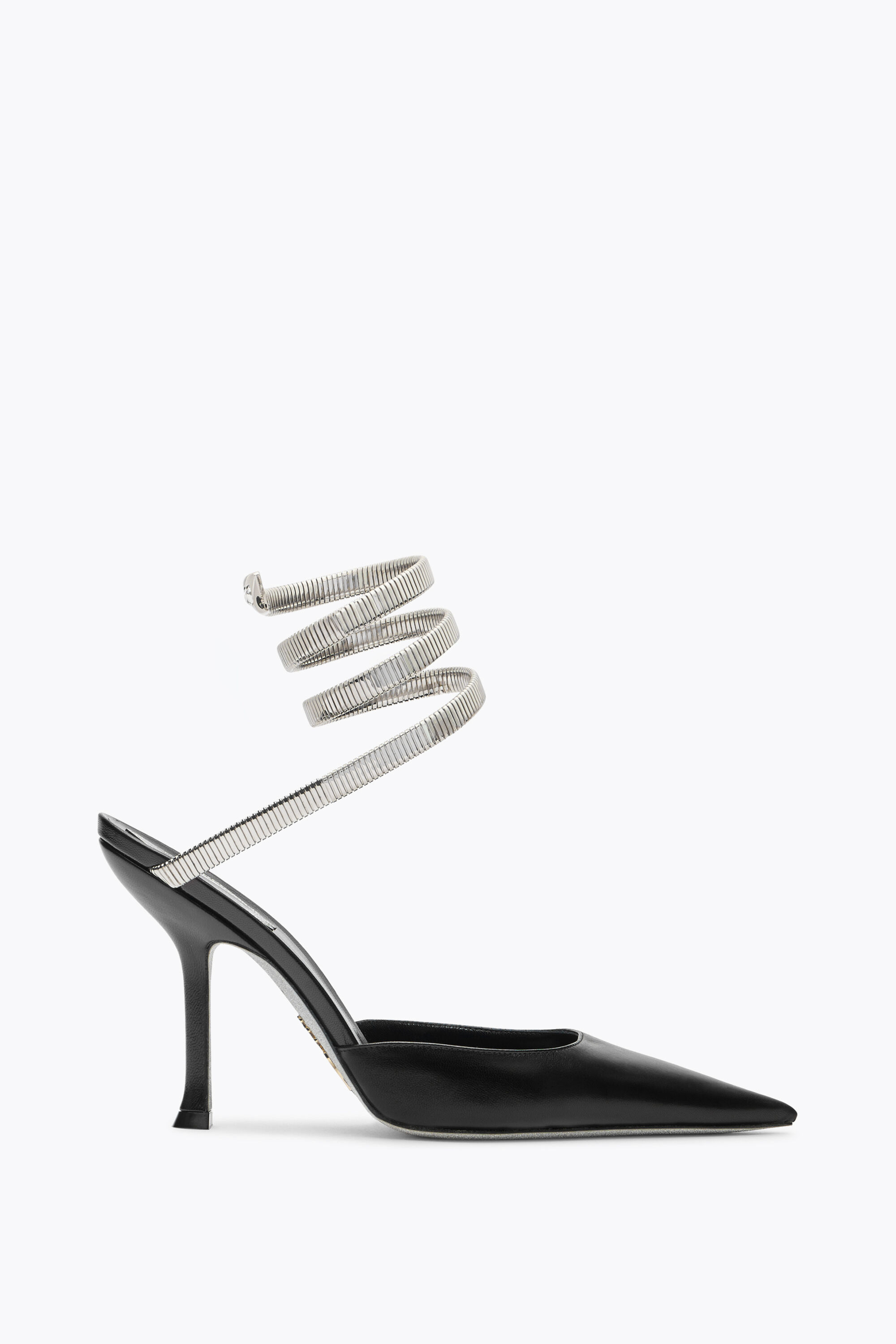 Escarpin noir et argent cheap