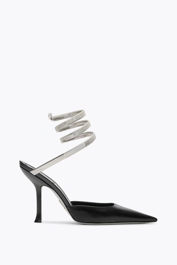 Escarpin Juniper noir et argent 105