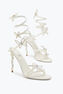 Margot Crystal White Sandal 105