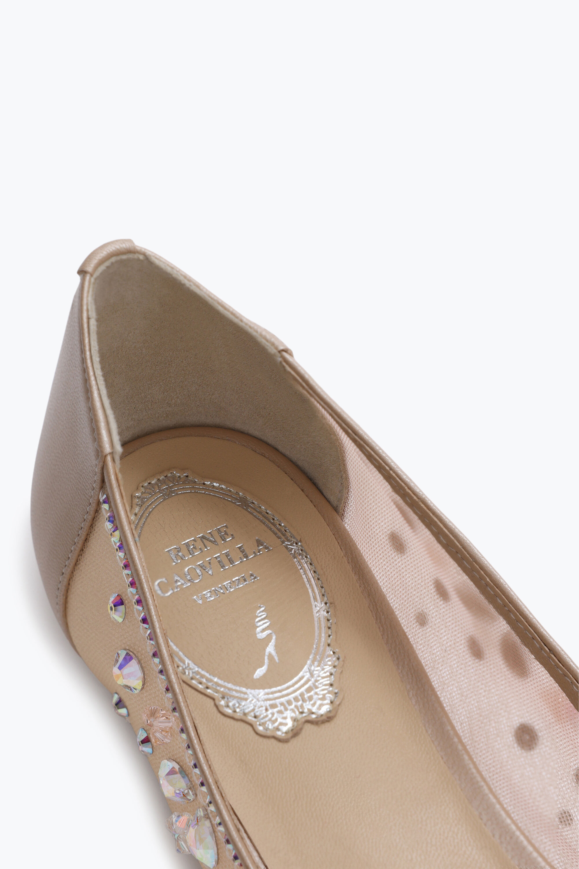 【関税込み】RENE CAOVILLA 'Cleo' ballet flats René Caovilla 'Cleo' Ballet Flats | Balardi
