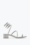 Cleo  Crystal Gray Sandal 35