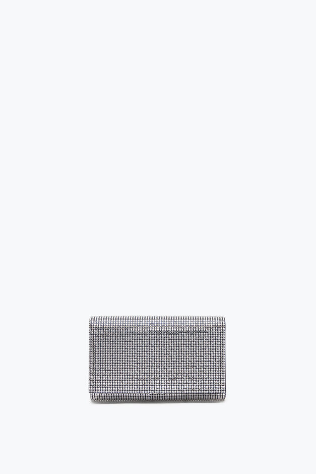 Clutch Aida Blu Con Cristalli All-Over Clutch Aida Blu Con Cristalli All-Over