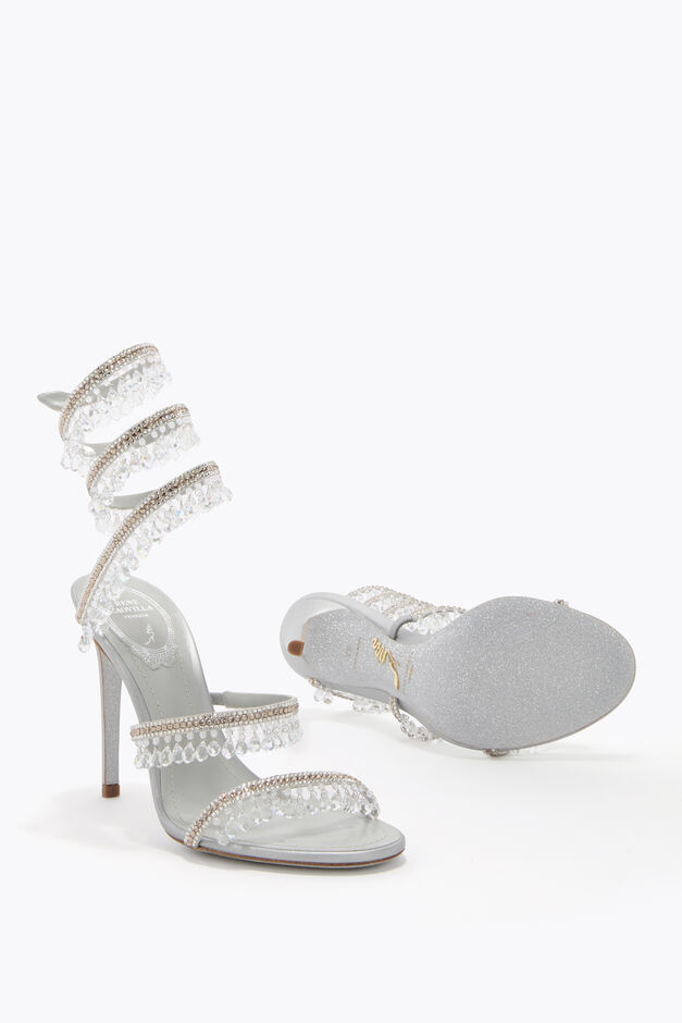 CHANDELIER PEARL GREY SANDAL 105