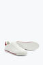 Xtra 白色和红色水晶运动鞋 15