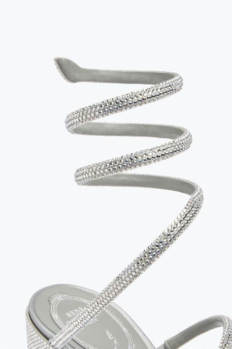 Cleo  Crystal Gray Sandal 80 Cleo  Crystal Gray Sandal 80