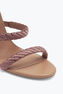Cleo Sandal In Satin Pink 105