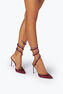 Chandelier Crystal Ruby Red Pump 100