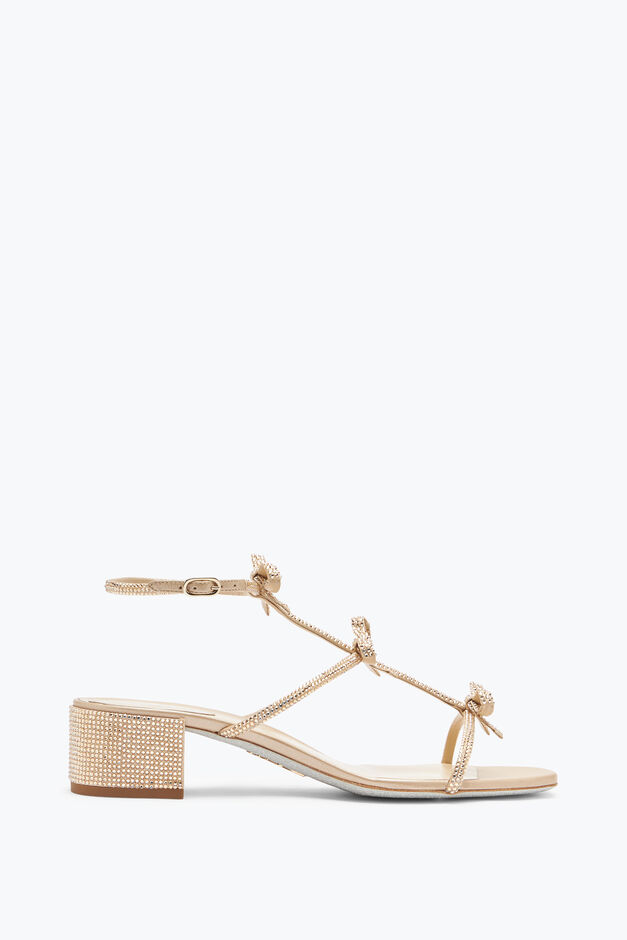 Caterina Crystal Beige Sandal 35 Caterina Crystal Beige Sandal 35