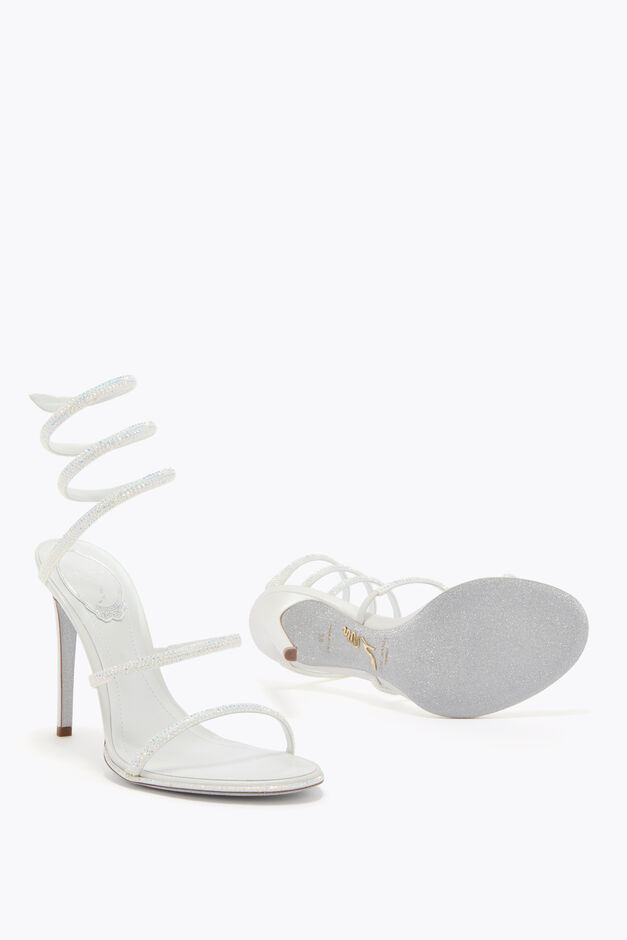 CLEO SANDALEN 105 IN WEISS