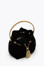 BORSA MINI DEVA IN VELLUTO NERO