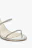 Cleo Crystal Silver Sandal 105