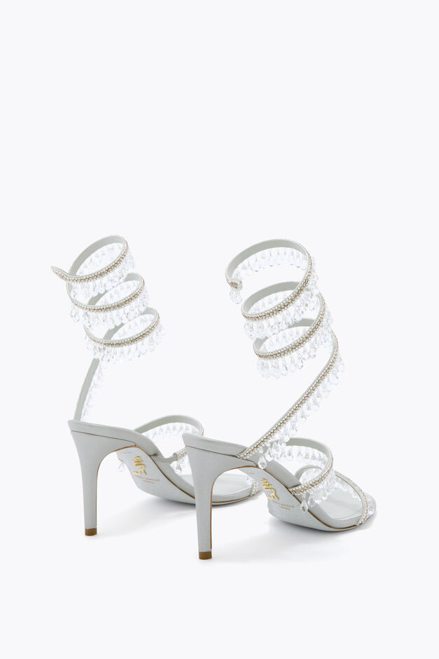 CHANDELIER SILVER SANDAL 80