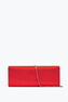 Clutch Zafira Rossa Con Cristalli All-Over