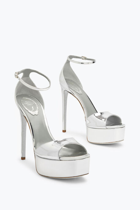 Anastasia Silver Sandal 130