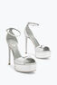 Anastasia 银色凉鞋 130