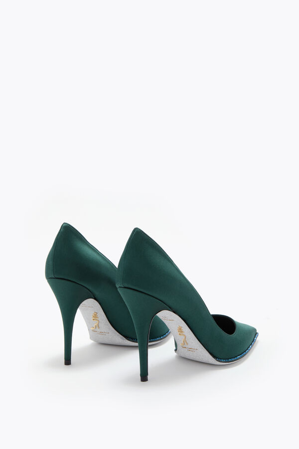 TAYLOR FOREST GREEN PUMP 100