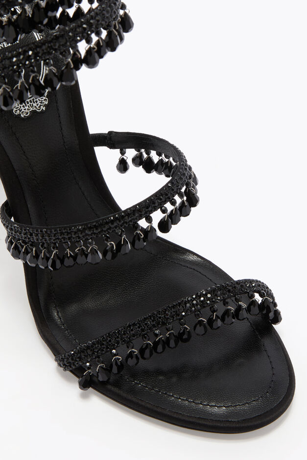 CHANDELIER SANDALEN 105 IN SCHWARZ CHANDELIER SANDALEN 105 IN SCHWARZ