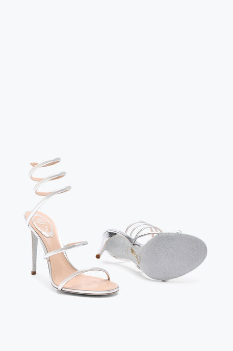 Cleo Sandale Silbermetallic 105 Cleo Sandale Silbermetallic 105