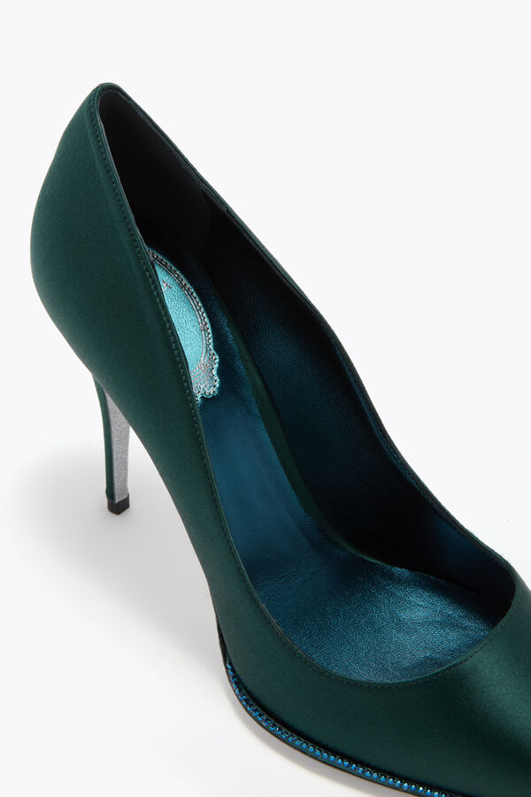 TAYLOR FOREST GREEN PUMP 100