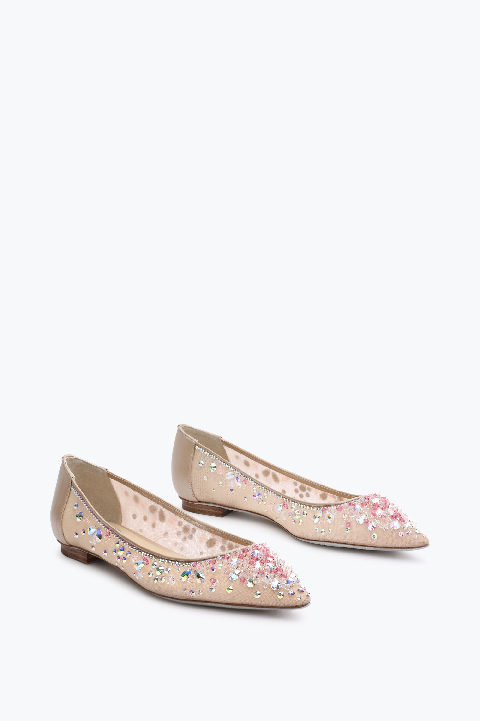 フラットシューズ Rene Caovilla 'Cleo' Ballet Flats René Caovilla Cleo ballerinas for Women - Black in UAE