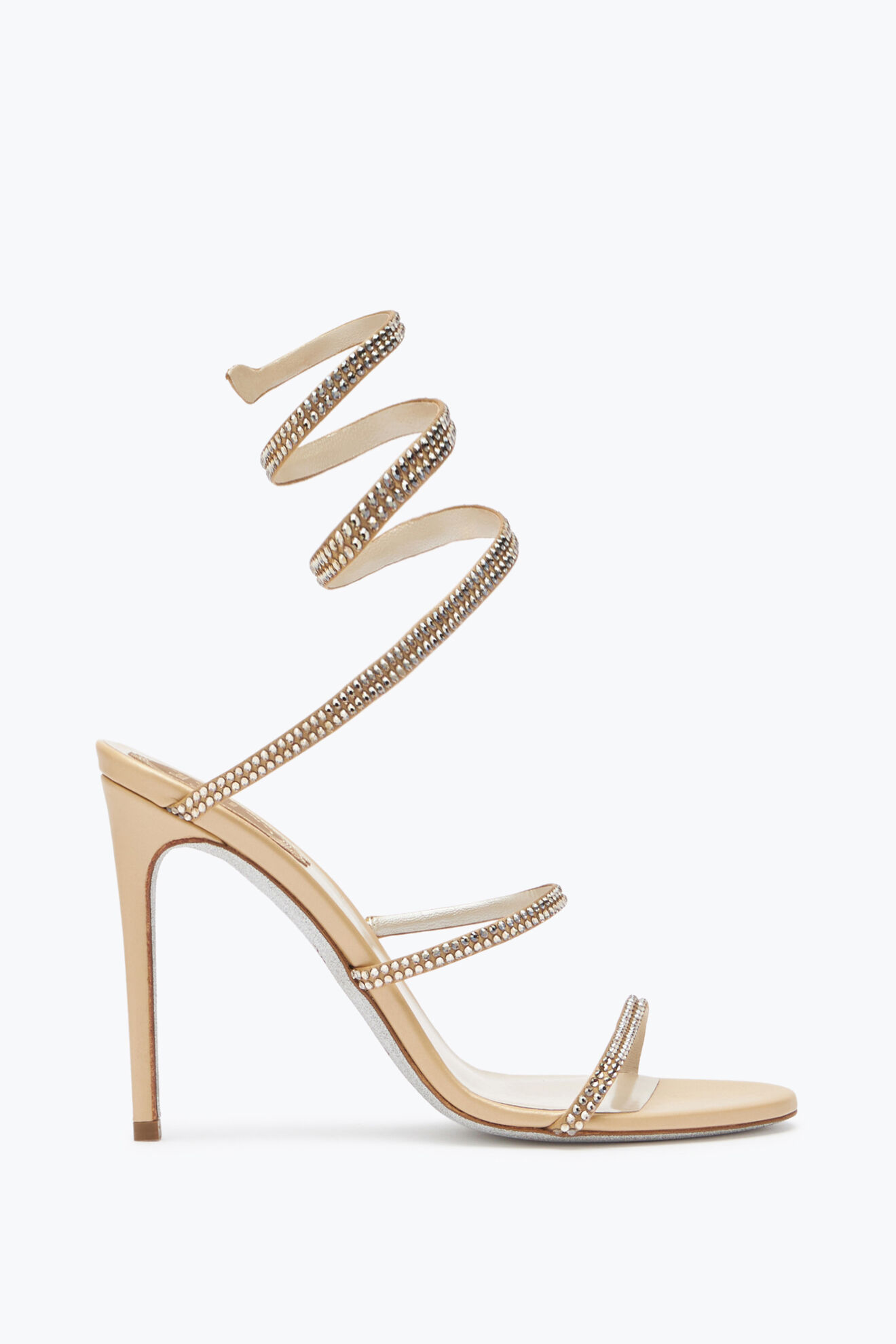 Cleo Nude Sandal 105 Sandals in Beige for Women | Rene Caovilla®