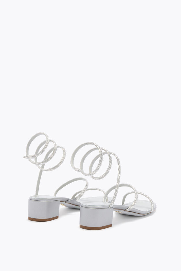 CLEO SILVER SANDAL 40