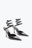 Cleo Black Pump With Crystals 105