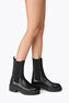 BIKA BLACK ANKLE BOOT WITH CRYSTALS 50