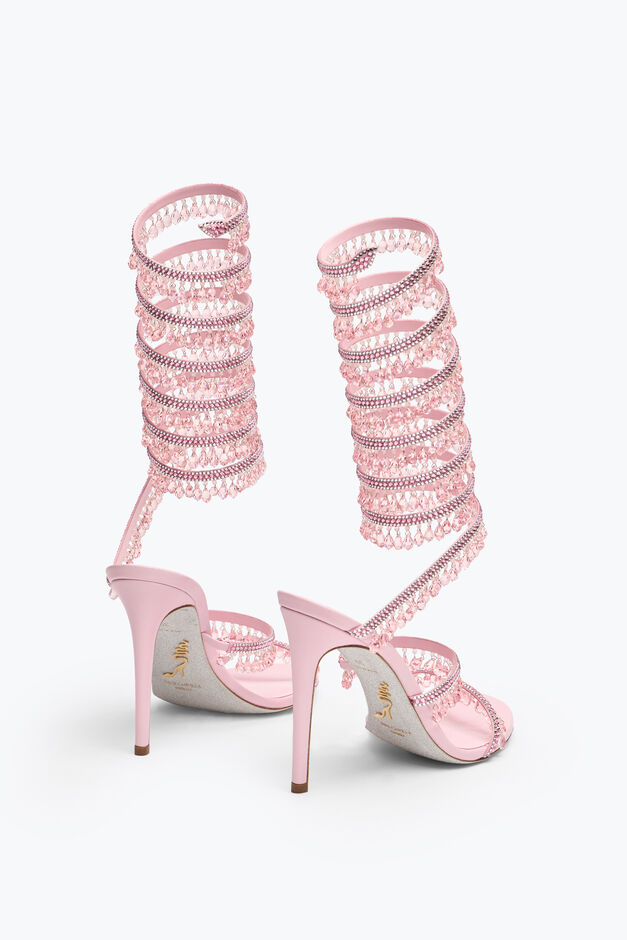 SUPER CHANDELIER POWDER PINK SANDAL 105 SUPER CHANDELIER POWDER PINK SANDAL 105
