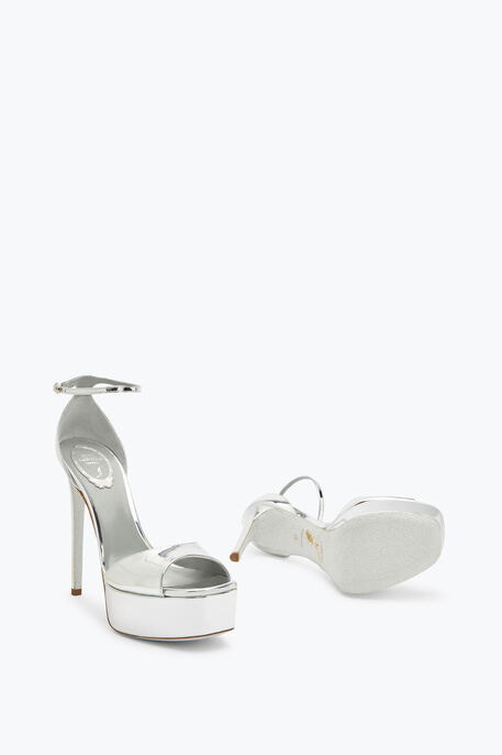 Anastasia Silver Sandal 130
